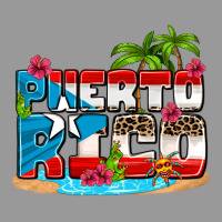 Puerto Rico And Flowers With Frog Vintage Hoodie | Teevron