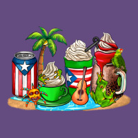 Puerto Rico Coffee Cups Vintage Hoodie | Teevron