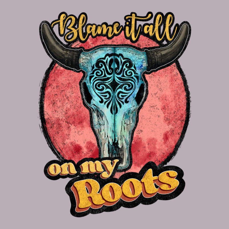 Blame It All On My Roots White Vintage Tee by JahusDesignShop | Teevron