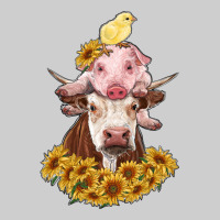 Cow With Pig And Chick Premium Tee | Teevron