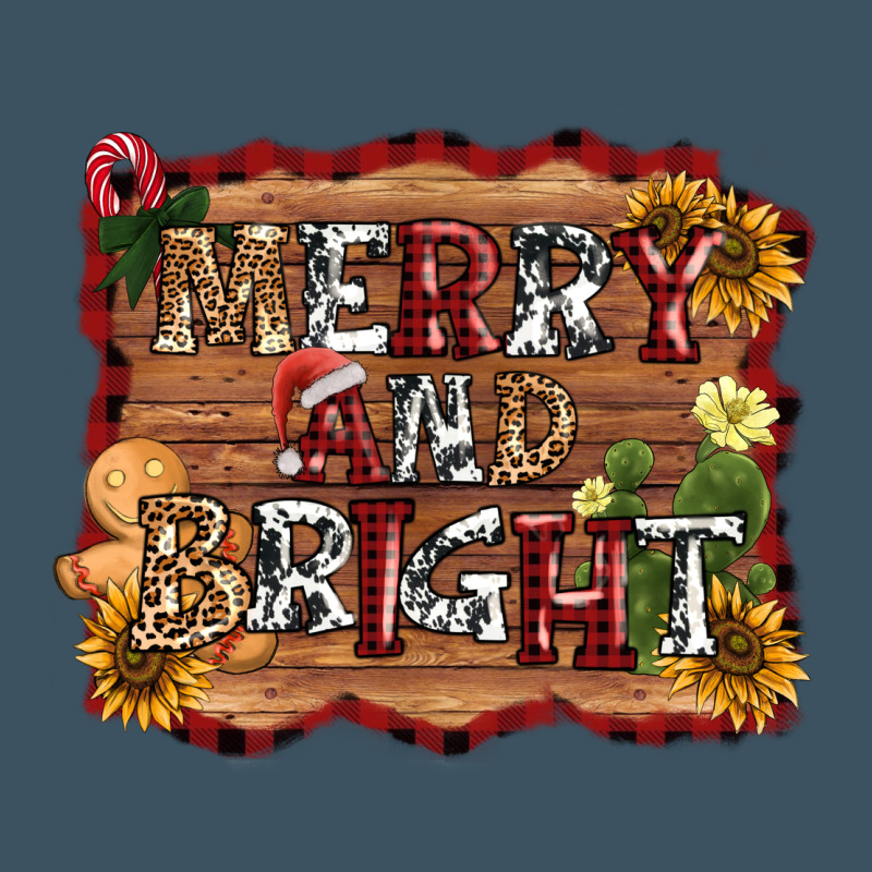 Merry And Bright Urban Heavy Tee by AdoDesignShop | Teevron