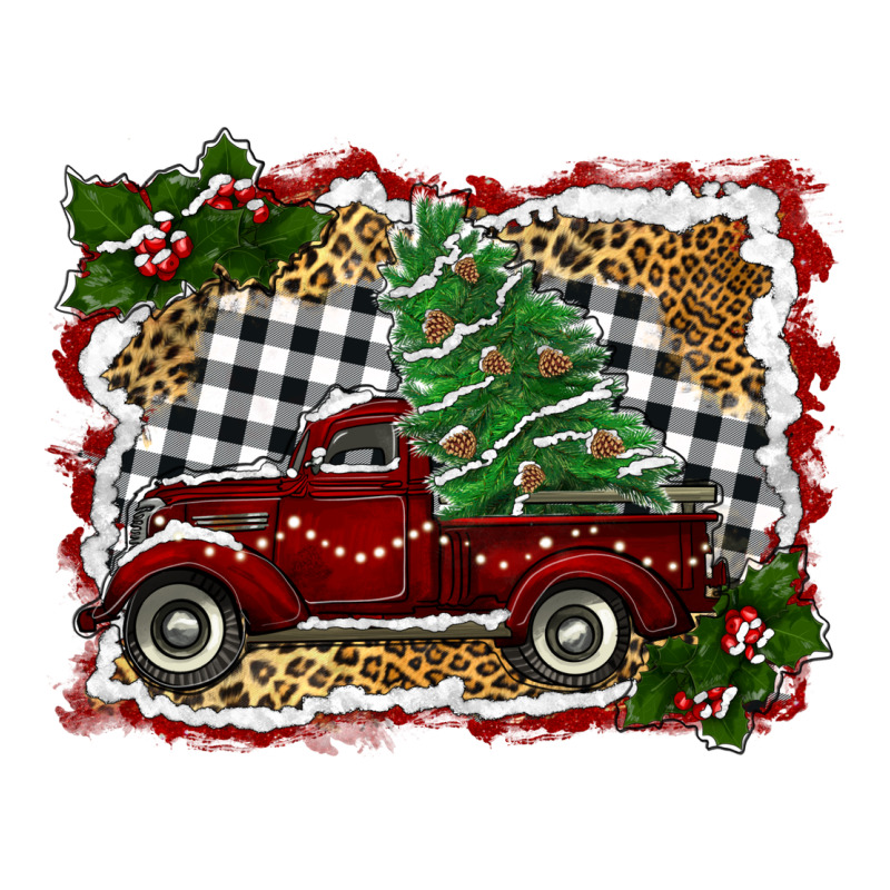Christmas Truck With Tree Premium Tee by RanaPortraitStore | Teevron