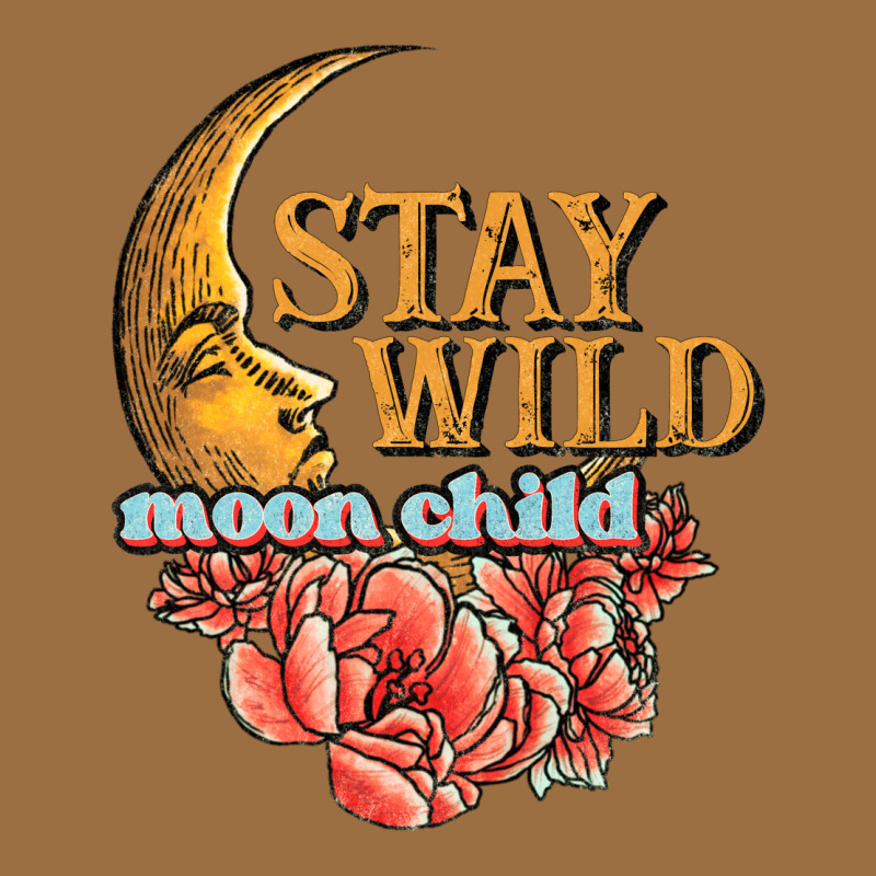 Stay Wild Moon Child Vintage Tee by JahusDesignShop | Teevron