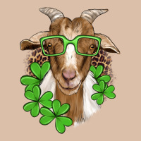 St Patricks Goat With Glasses Urban Heavy Tee | Teevron