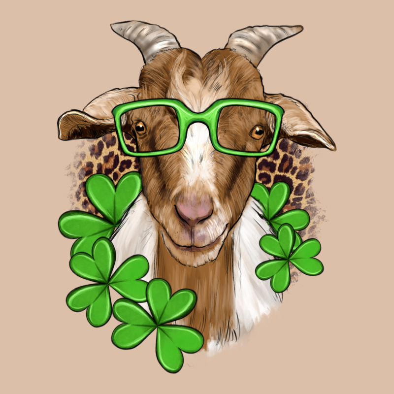 St Patricks Goat With Glasses Urban Heavy Tee by Artiststas | Teevron