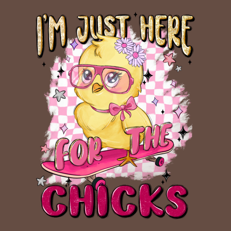 I'm Just Here For The Chicks Long Sleeve Tee by MaliasSmallBusiness | Teevron