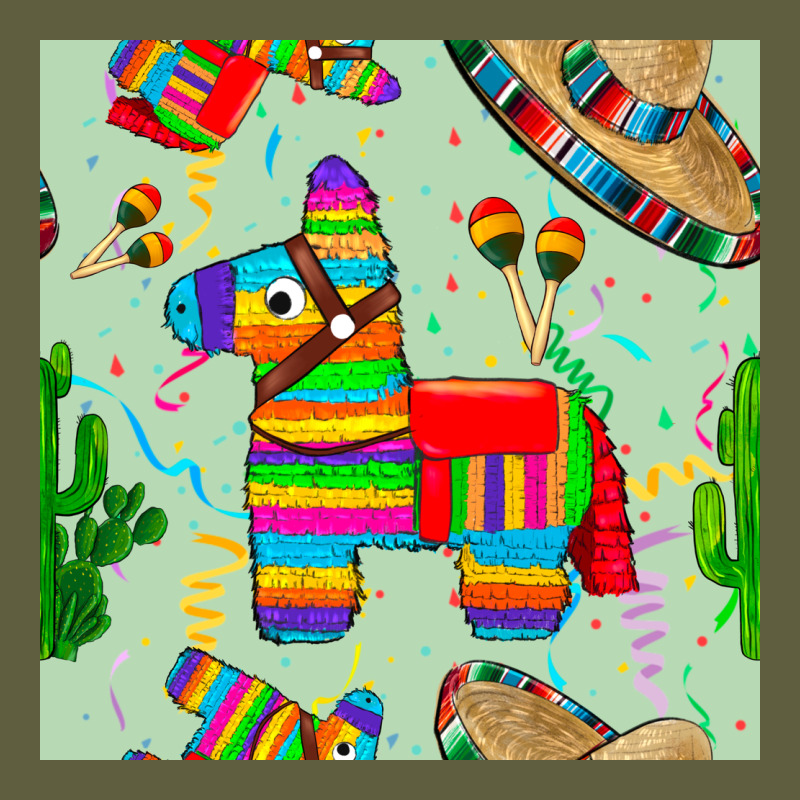 Pinata Seamless Pattern Vintage Tee by BundleAndBundleShop | Teevron