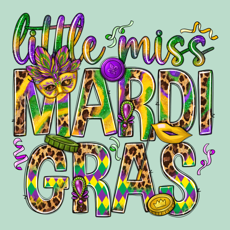 Little Miss Mardi Gras Premium Hoodie by NancyCooperArtShop | Teevron