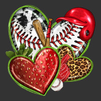baseball with strawberry hearts | Teevron