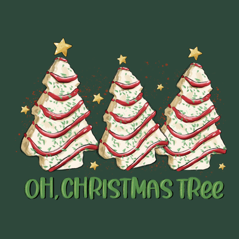 Oh Christmas Tree Cake Zipper Hoodie by MaliasSmallBusiness | Teevron