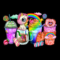 Unicorn Coffee Cups Ladies Tee | Teevron