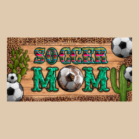 Soccer Mom With Ball And Cactus And Serape Licanse Plate Heavyweight Sweatshirt | Teevron