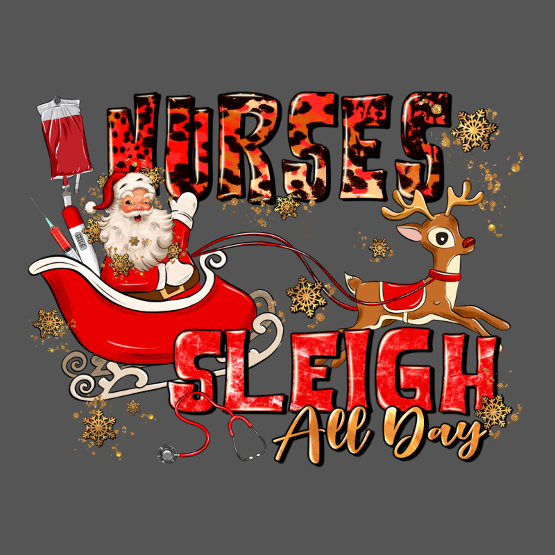 Nurses Sleigh All Day Zipper Hoodie by MaliasSmallBusiness | Teevron