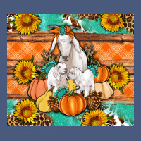 Goat Family Fall Pumpkins Gemstone Vintage Hoodie | Teevron