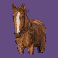 Brown Horse Vintage Hoodie | Teevron