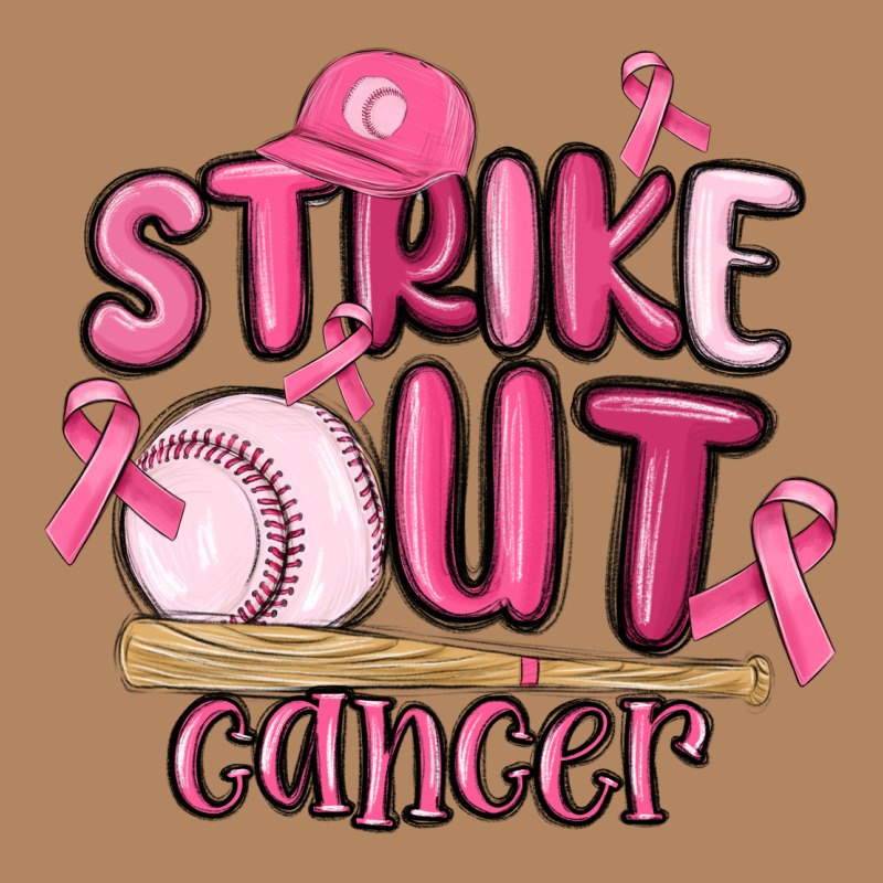 Strike Out Cancer Baseball Long Sleeve Tee by MaliasSmallBusiness | Teevron