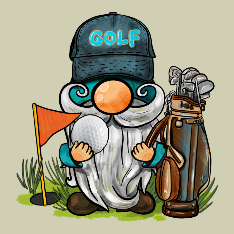 Golf Gnome Heavy Core Tee by BarkalooDesign | Teevron