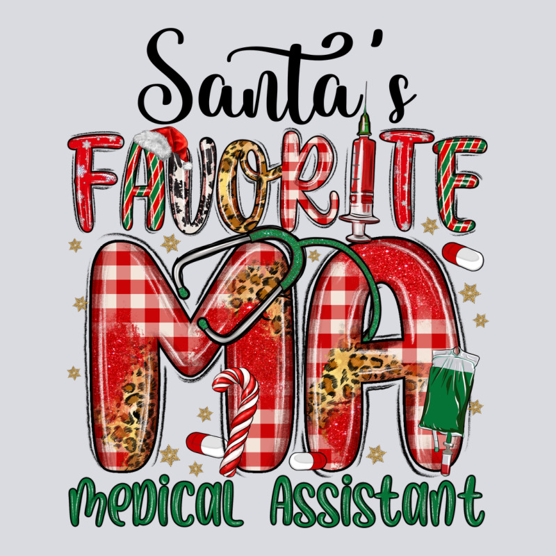 Santa Favorite Medical Assistant Zipper Hoodie by MaliasSmallBusiness | Teevron