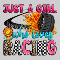Just A Girl Who Loves Racing Premium Tee | Teevron