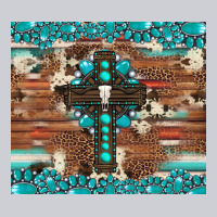 Gemstone And Cross With Cowhide Heavyweight Sweatshirt | Teevron