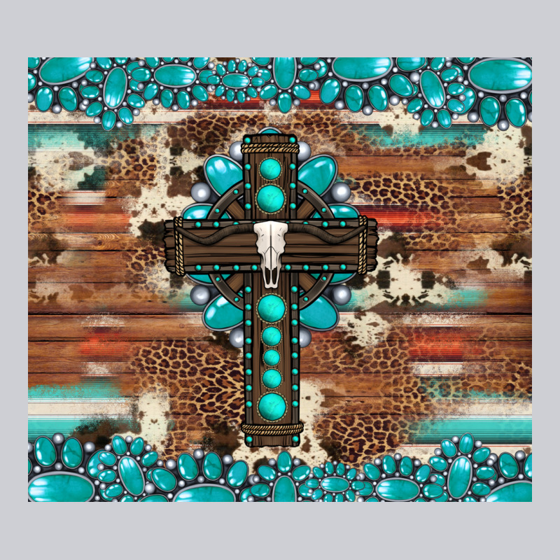 Gemstone And Cross With Cowhide Heavyweight Sweatshirt by Artiststas | Teevron