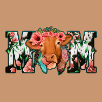 Cowhide Floral Feather Cow Mom Heavyweight Hoodie | Teevron