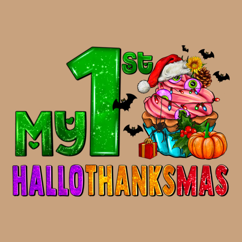 My First Hallothanksmas Vintage Tee by AdoDesignShop | Teevron