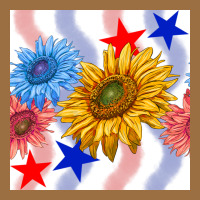 Patriotic Sunflowers Vintage Tee | Teevron