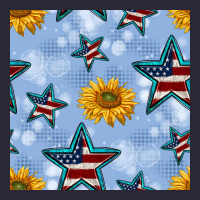 Patriotic Stars And Sunflower Vintage Tee | Teevron