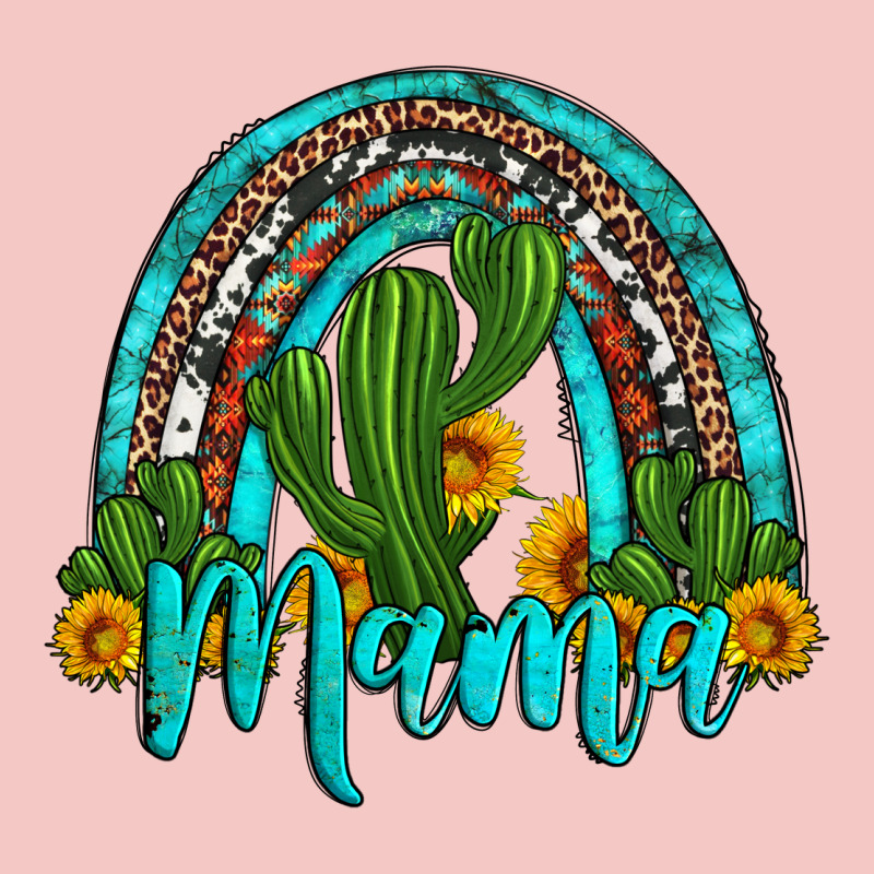 Western Cactus And Sunflower Mama Rainbow Urban Heavy Tee by Artiststas | Teevron