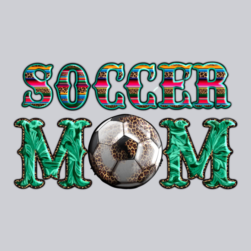 Soccer Mom With Leopard Ball And Serape Leopard Heavyweight Sweatshirt by Artiststas | Teevron