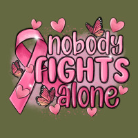 Nobody Fights Alone Cancer Long Sleeve Tee | Teevron