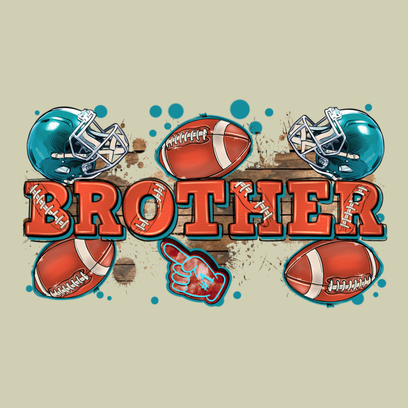 Brother American Football Heavy Core Tee by Zillion Design Studio | Teevron
