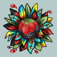 Berry Sunflower Heavy Core Tee | Teevron