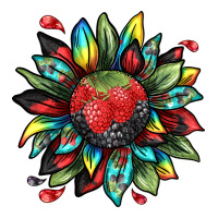 berry sunflower | Teevron
