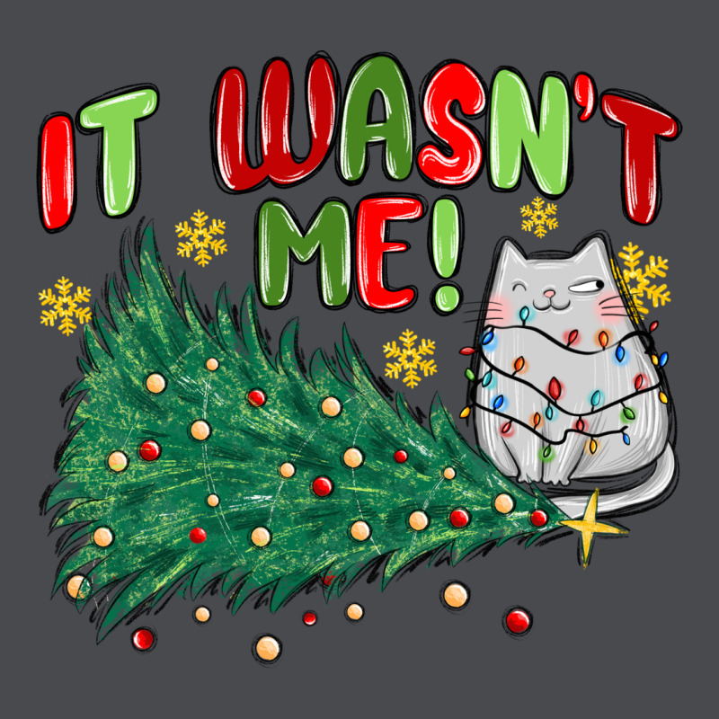 It Wasn't Me! Christmas Cat Zipper Hoodie by MaliasSmallBusiness | Teevron