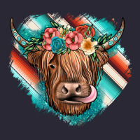 Highland Cow Serape Vintage Tee | Teevron