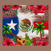 Mexican And Puerto Rico Flag Premium Hoodie | Teevron