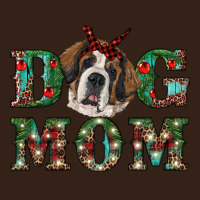 Christmas St. Bernard Dog Mom Heavy Core Tee | Teevron