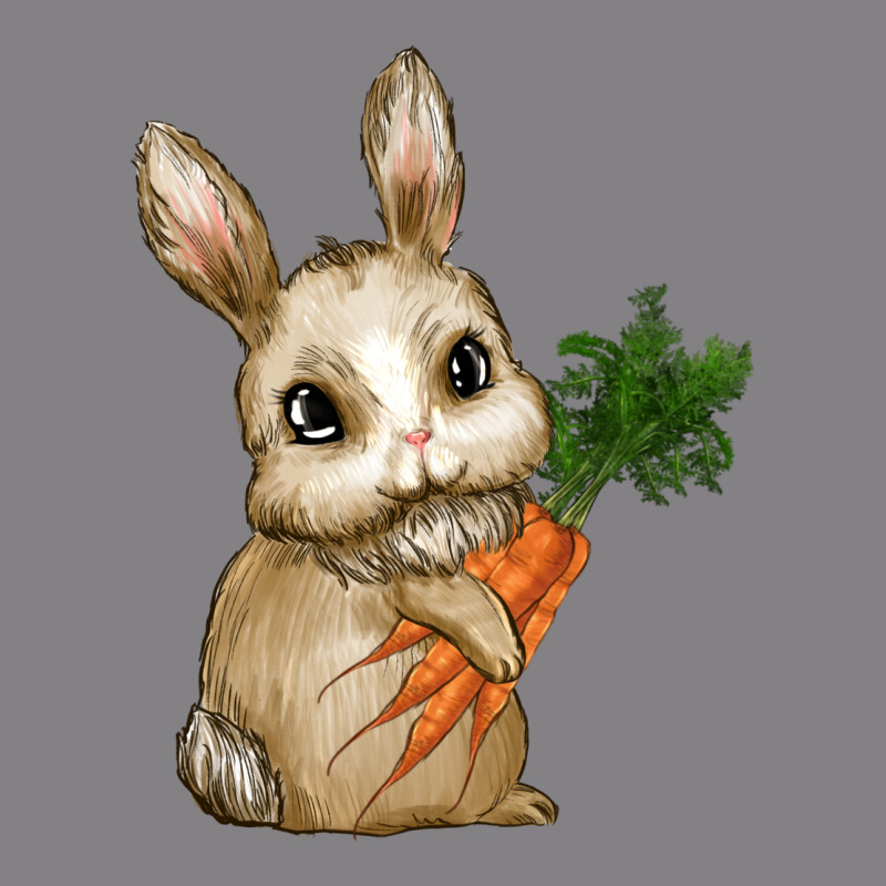 Eastrt Bunny Carrot Heavyweight Hoodie by RanaPortraitStore | Teevron