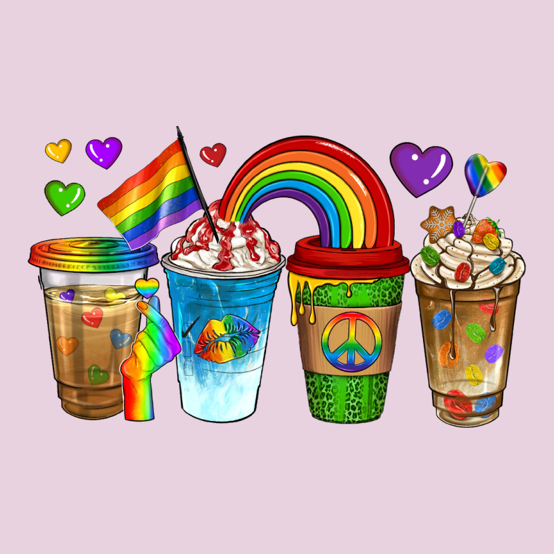 Lgbtq Coffee Drinks Ladies Tee by texasbilliewilder | Teevron