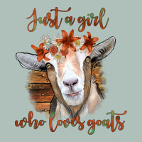Just A Girl Who Loves Goat Heavyweight Hoodie | Teevron
