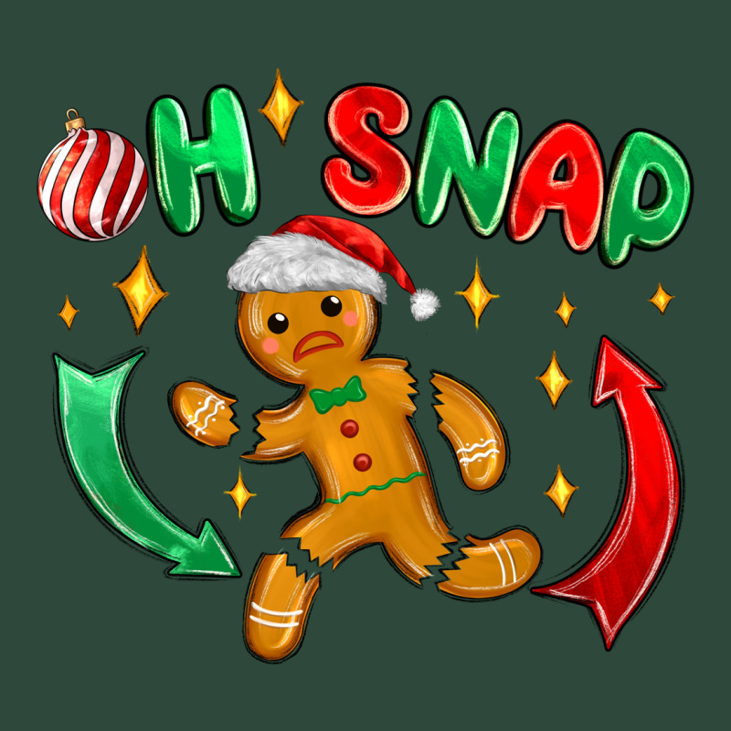 Oh Snap With Gingerbread Zipper Hoodie by MaliasSmallBusiness | Teevron