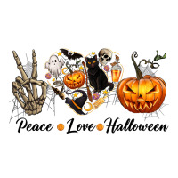 Peace Love Halloween | Teevron