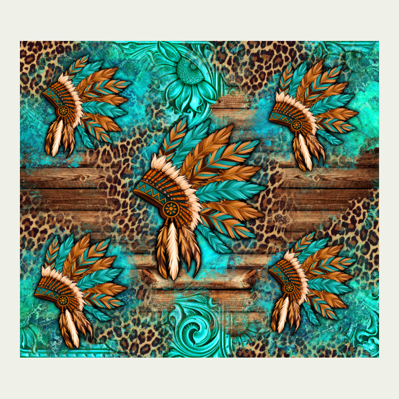 Indian Headdress Urban Heavy Tee by Artiststas | Teevron