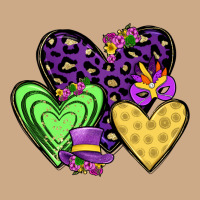 Hearts Mardi Gras Vintage Hoodie | Teevron