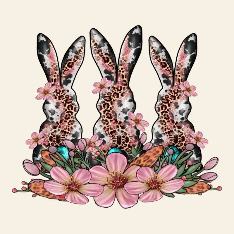 Rabbits With Blossom Flower Vintage Tee by Artiststas | Teevron