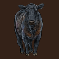Black Angus Cattle Heavy Core Tee | Teevron