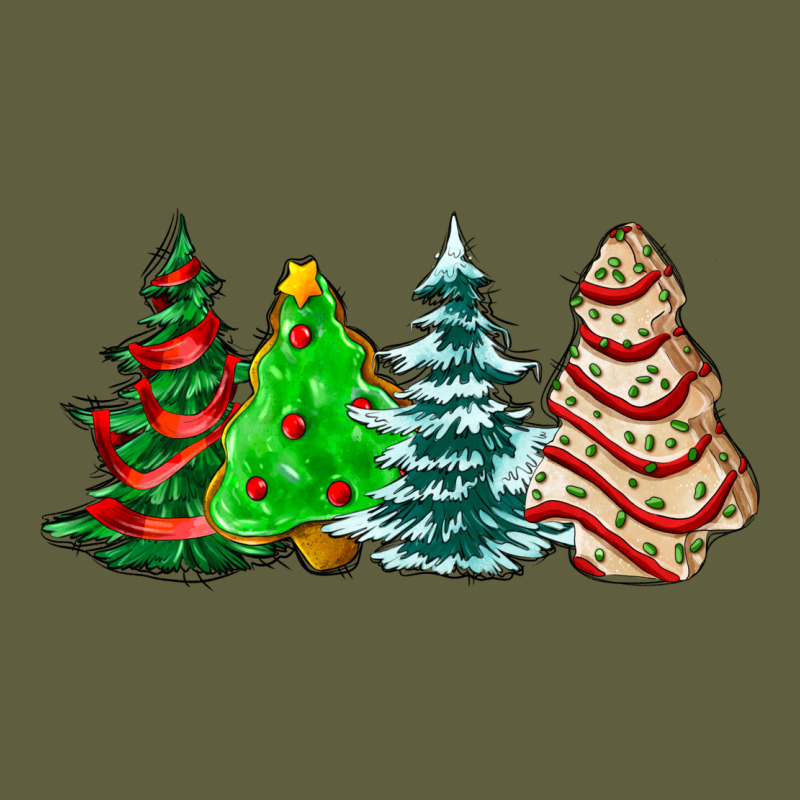 Christmas Tree Cakes And Christmas Trees  Ado Vintage Tee by AdoDesignShop | Teevron