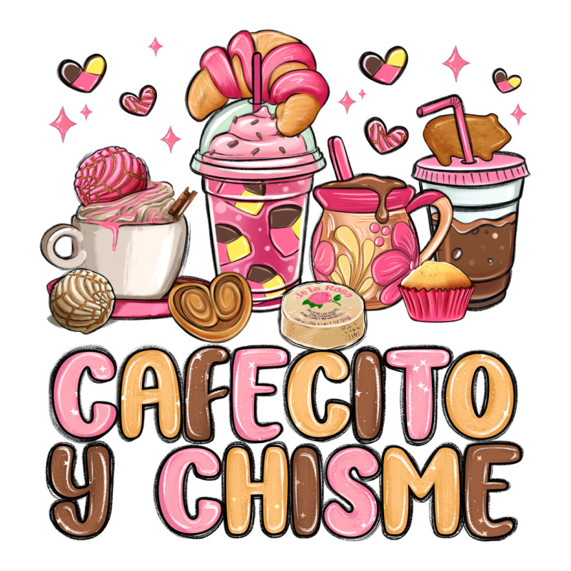 Cafecito Y Chisme Zipper Hoodie by MaliasSmallBusiness | Teevron